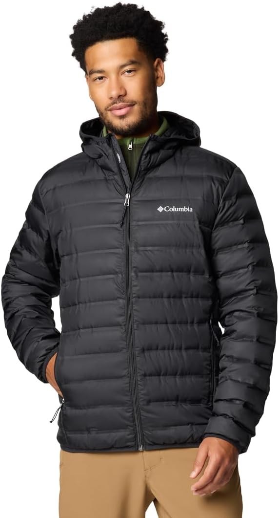 Columbia Men's Lake 22 2 Down Hooded Jacket Down Jacket with Hood (Pack of 1)